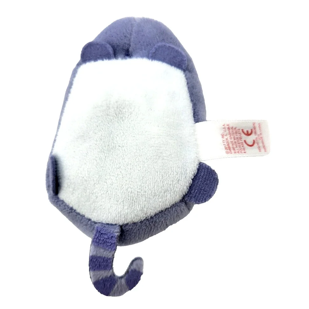 TY Teeny Secret Life of Pets Chloe Cat Plush Purple Stuffed Animal Figure 4